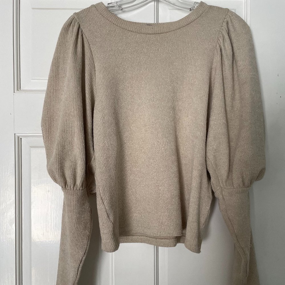 Zara puff sleeve sweater